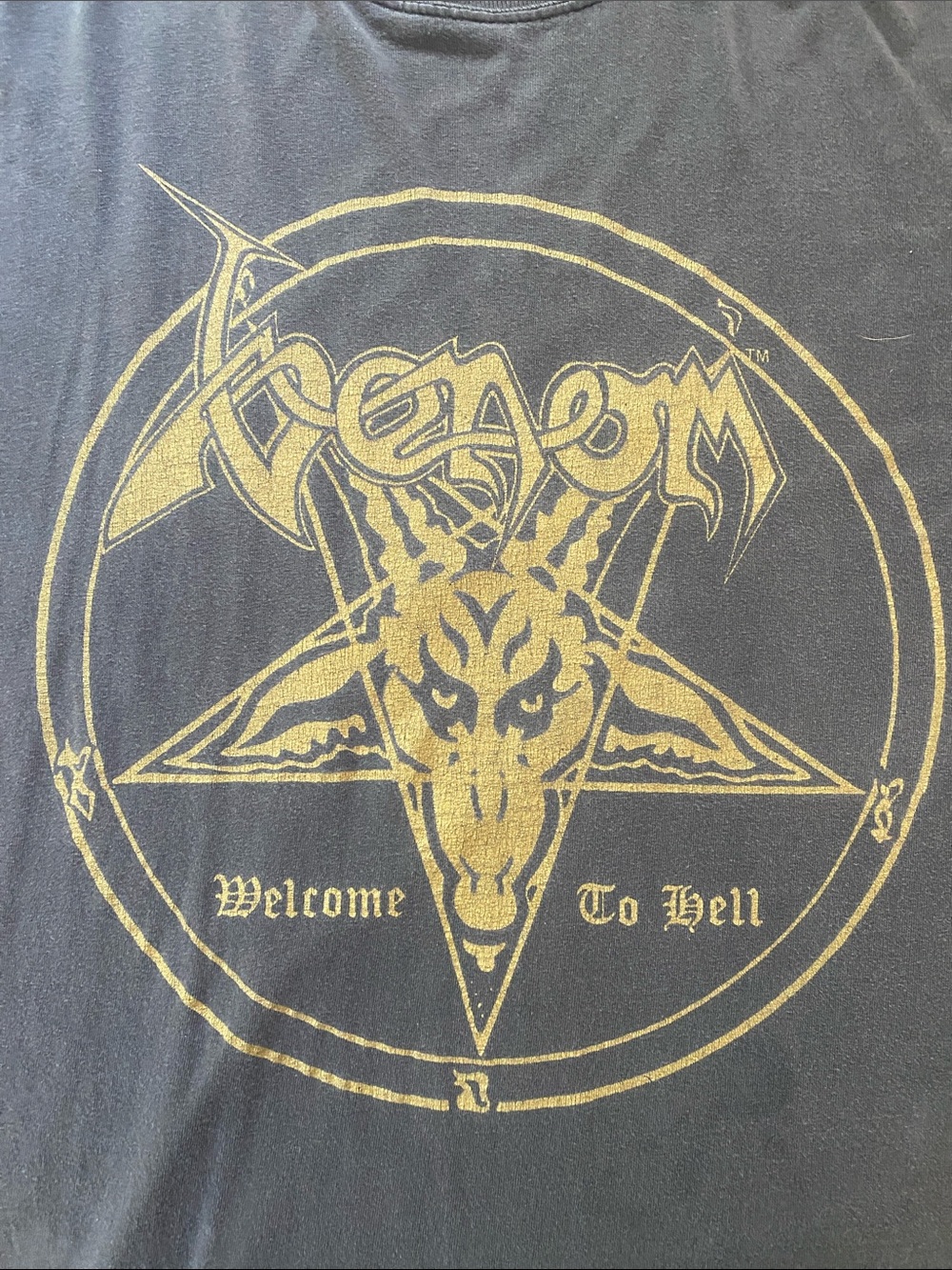 Vintage Venom Welcome to Hell T shirt XL